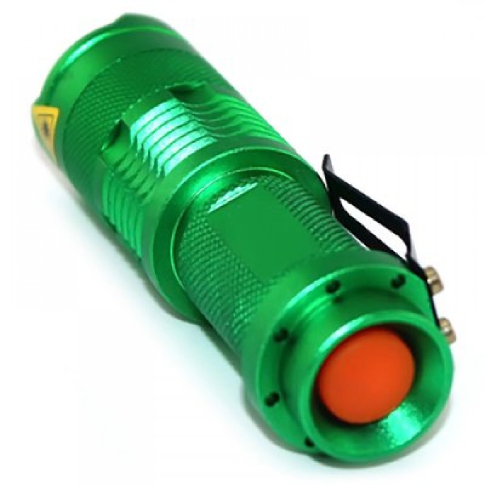 UltraFire SK68 300 Lumens Zoom LED Flashlight Green